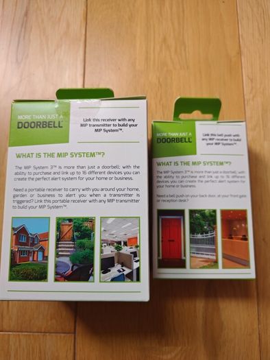 LLOYTRON wireless doorbell+ receiver set