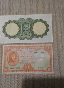 Two Eire Banknotes