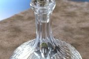 Vintage Waterford Crystal Lismore Large Ships Decanter Mint Gothic Mark