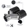 Dual Carbon Fibre Brand New Exhaust Tips Image 3