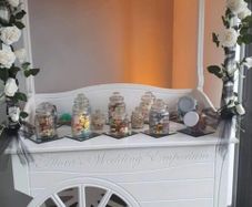 Candy Cart fully stocked for hire