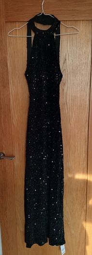black dress