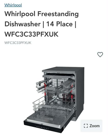 Whirlpool dishwasher