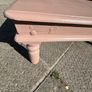Solid wood painted coffee table Image 4
