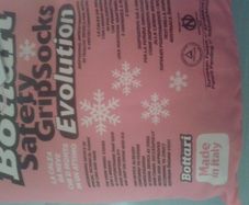 Snow safety gripsocks