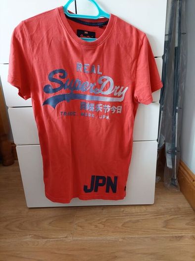 superdry t shirt red size s