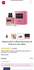 Valentino Donna 100ml parfum for her