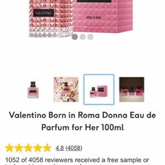 Valentino Donna 100ml parfum for her