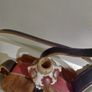 Vintage Hungarian Folk Art Canteen Flask Image 5