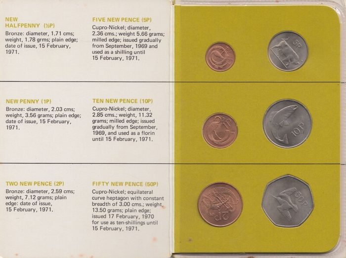 15th of February 1971, all change Free Post