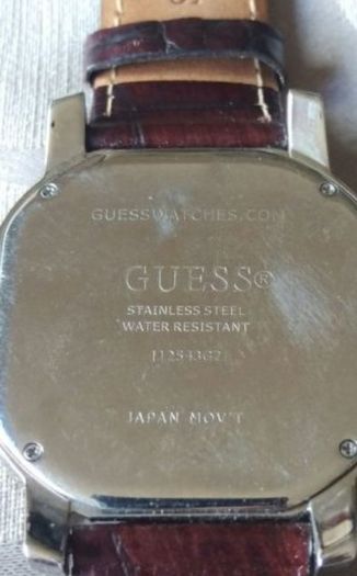 Guess 'Ambition' quartz Men Watch - New Battery