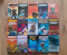 Giant Lot of Isaac Asimov Books