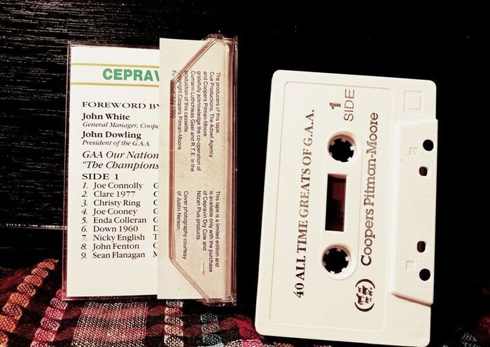 1990. 40 All Time Greats Of G.A.A Part 1. Cassette Tape.