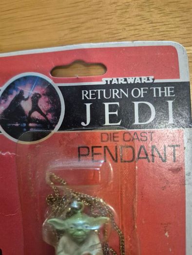 Star Wars Return Of The Jedi  - Yoda Diescast Pendant