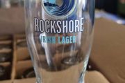 Rockshore and Hop House pint glasses