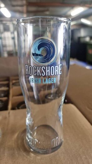 Rockshore and Hop House pint glasses