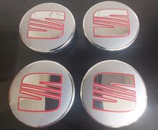 4 x Seat Centre Caps (56mm) Free Post