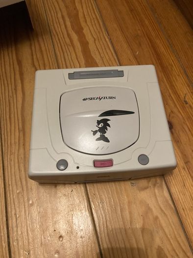 sega saturn toys r us sonic edition console