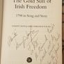 The Gold Sun Of Irish Freedom: 1798 In Song and Freedom by Danny Doyle & Terence Folan (signed) Image 3