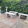 Garden Bench and Bird Bath - New - Only 85 Each Image 5