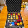Jonny 8-Ball English Pool Ball Carry Case Aluminium Black Image 7