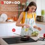 hob Electric Ceramic Hob 60 cm 4 Zone with Slide Touch Control 6000W, Timer & Kid Safety Lock, 9 Power Levels, 220V-240V Hard Wire (No Plug) Image 6