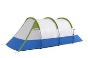 Three Man Two-Room Tent, with Porch and Accessories - Green