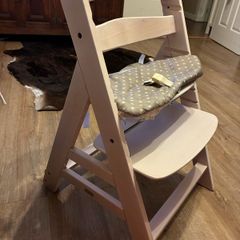 high chair Hauck wooden babychair