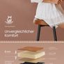 Set of 2 Bar Stools  Caramel Brown Image 3