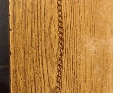 9ct gold t bar pocket watch chain