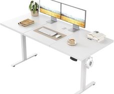 Standing Desk, 120 x 60 cm, White