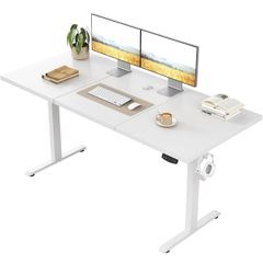 Standing Desk, 120 x 60 cm, White