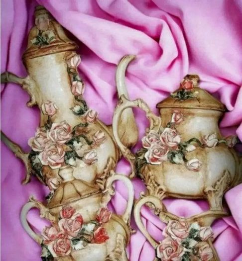 Authentic Vintage Capodimonte Set