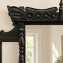 Restored solid wood vintage mirror Image 3
