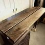 Walnut and Sycamore handcrafted bar cabinet Image 5