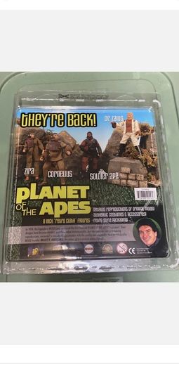 Diamond Select Toys Planet of the Apes Dr. Zaius 8" Action Figure   Plant Of The Apes Zira 8 inch Action Figure Diamond Select   Planet of the Apes Soldier Ape 8 Inch Action Figure Diamond Select   Diamond Select Planet Of The Apes Cornelius Mego Retro Ac