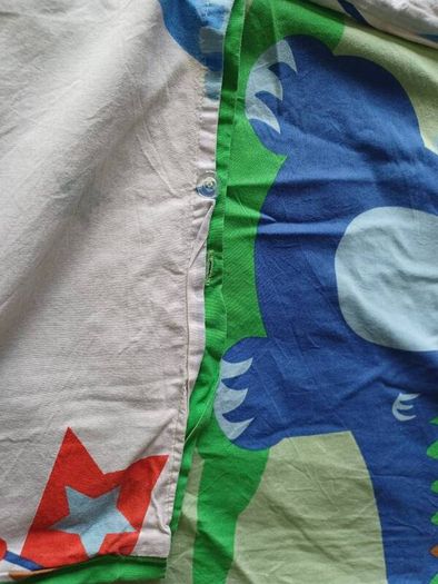 Bedlinen- single; Castle; Dragon