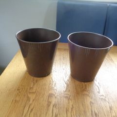 Plastic Dust Bins x 2 for  Sale