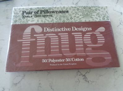 "Fnug" Pillowcases x 2 for Sale