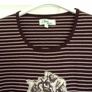Brown Striped Top.... Paco Image 2