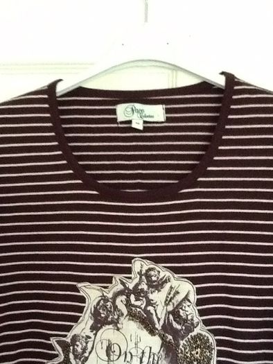 Brown Striped Top.... Paco