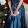 Stunning Teal Blue TY / Debs Dress Image 5