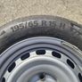 Steel rims with tyres x4 Image 2