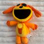 Poppy Playtime Smiling Critters approx. 8" Dogday Soft Plush Puppy Dog Used Please see photos Image 2
