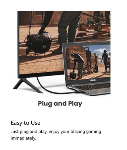 Ugreen Premium 3M DisplayPort 1.4 UHD/3D 8K (7680x4320@60Hz) 32.4Gbps (Cotton Braided/Gold Plated) Cable (Brand New/Warranty)