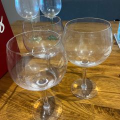 Assorted glasses