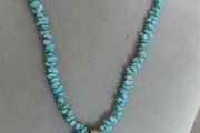 Sterling silver turquoise necklace