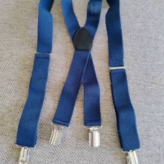 Braces mens adjustable in very good condition FREE STANDARD POSTAGE INCLUDED