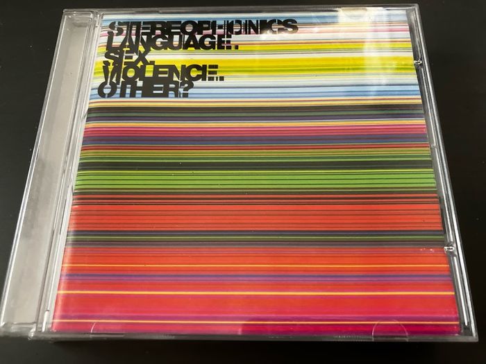 STERIOPHONICS - Language. Sex. Violence. Other?    CD