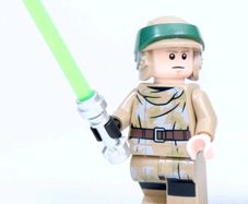 Lego LUKE SKYWALKER Minifigure Lego Star Wars Lego Minifigure